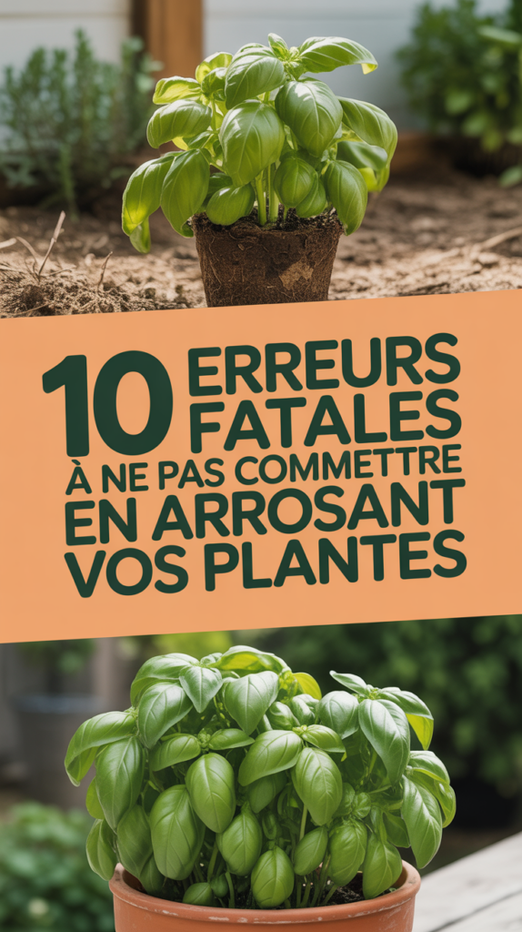 10 erreurs fatales à ne pas commettre en arrosant vos plantes