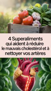 4 superaliments qui aident à réduire le mauvais cholestérol et à nettoyer vos artères