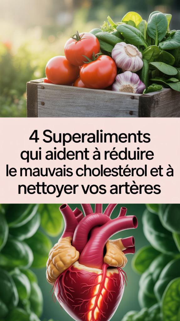 4 superaliments qui aident à réduire le mauvais cholestérol et à nettoyer vos artères