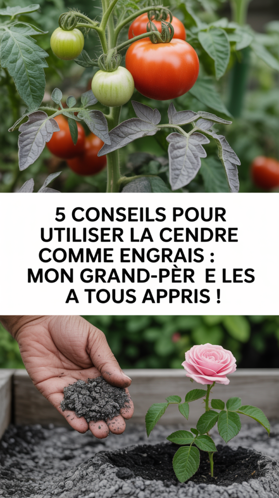 5 conseils pour utiliser la cendre comme engrais : mon grand-père me les a tous appris !