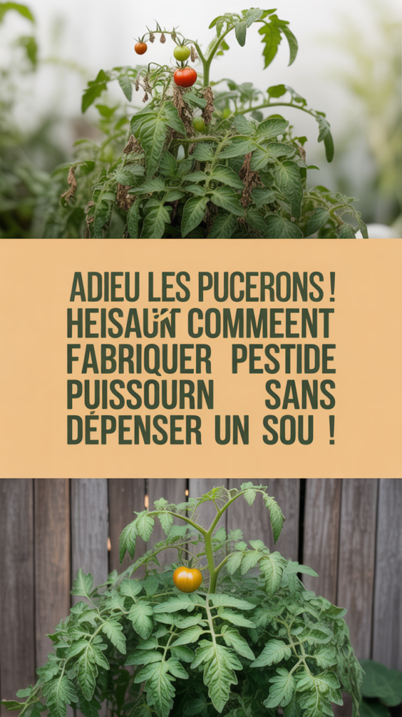 Adieu les pucerons ! Voici comment fabriquer un pesticide puissant sans dépenser un sou !