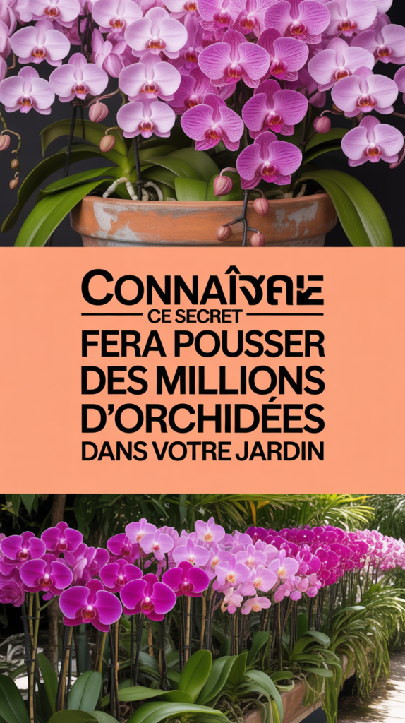 Connaître ce secret fera pousser des millions d’orchidées dans votre jardin