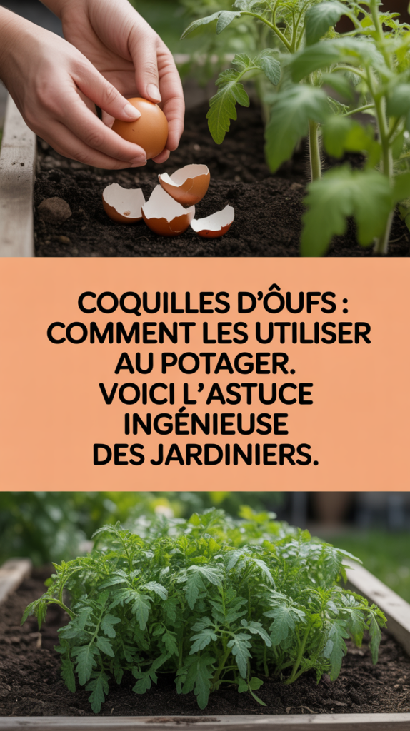 Coquilles d'œufs : comment les utiliser au potager. Voici l'astuce ingénieuse des jardiniers.