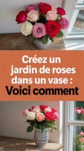 Créez un jardin de roses dans un vase : voici comment