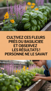Cultivez ces fleurs près du basilic et observez les résultats ! Personne ne le savait