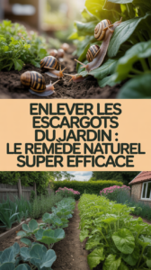 Enlever les escargots du jardin : le remède naturel super efficace
