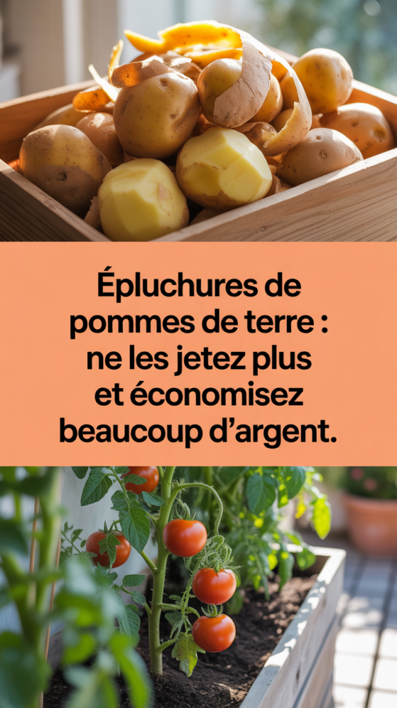 Épluchures de pommes de terre : ne les jetez plus et économisez beaucoup d'argent.