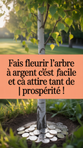 Fais fleurir l’arbre à argent ainsi | C’est très facile et ça attire tant de prospérité !