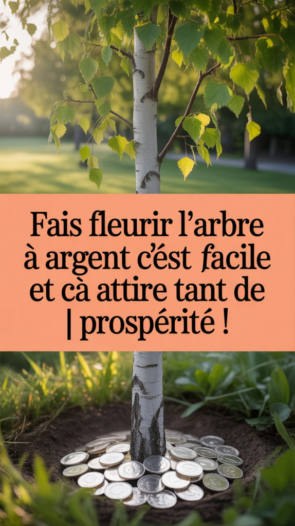 Fais fleurir l’arbre à argent ainsi | C’est très facile et ça attire tant de prospérité !