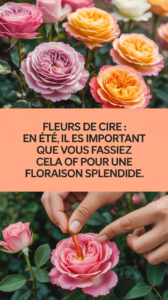 Fleurs de cire : en été, il est important que vous fassiez cela pour une floraison splendide