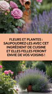 Fleurs et plantes : saupoudrez-les avec cet ingrédient de cuisine et elles feront l'envie de vos voisins !