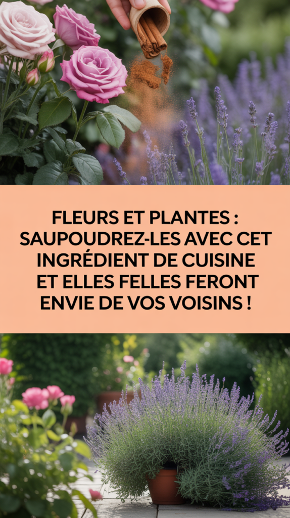 Fleurs et plantes : saupoudrez-les avec cet ingrédient de cuisine et elles feront l'envie de vos voisins !