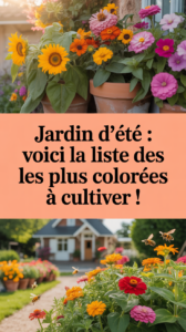 Jardin d'été : voici la liste des fleurs les plus colorées à cultiver !
