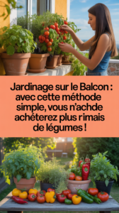 Jardinage sur le balcon : avec cette méthode simple, vous n'achèterez plus jamais de légumes !
