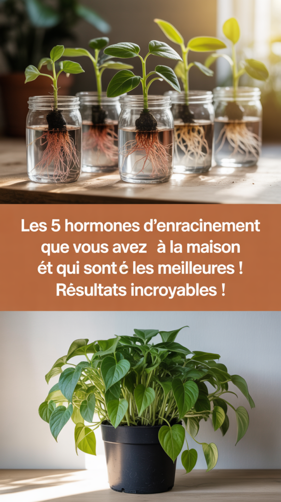 Les 5 hormones d'enracinement que vous avez déjà à la maison et qui sont les meilleures ! Résultats incroyables !