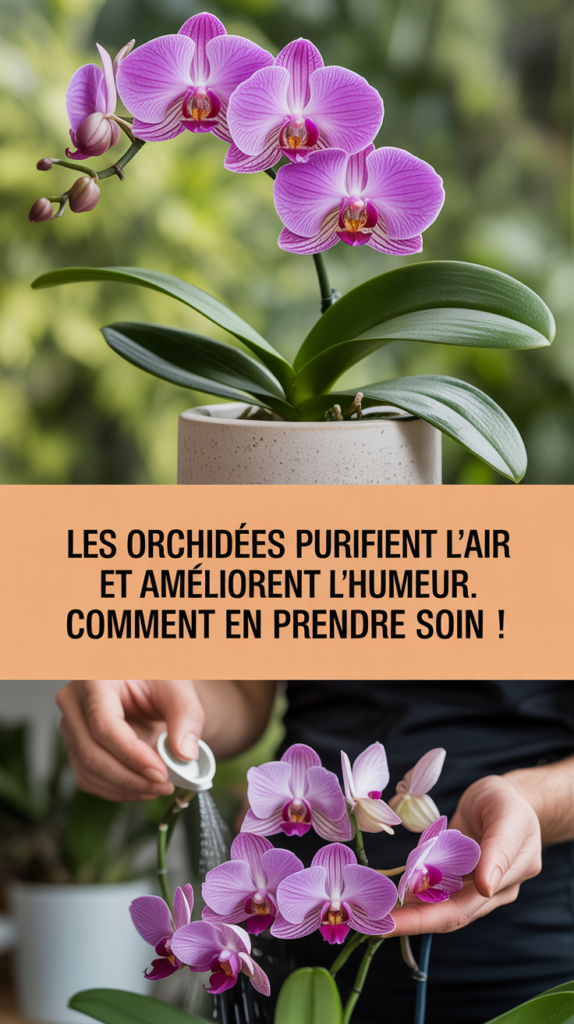Les orchidées purifient l'air et améliorent l'humeur. Comment en prendre soin !