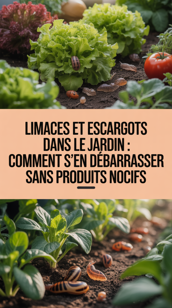 Limaces et escargots dans le jardin : comment s'en débarrasser sans produits nocifs