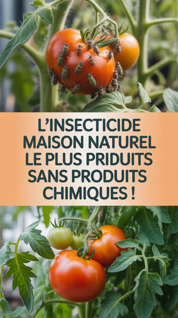 L'insecticide maison naturel le plus puissant sans produits chimiques !