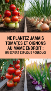 Ne plantez jamais tomates et oignons au même endroit : un expert explique pourquoi