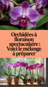 Orchidées à floraison spectaculaire : voici le mélange à préparer