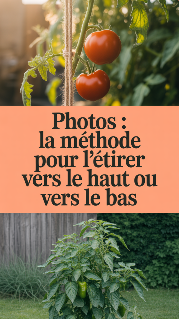 Photos : la méthode pour l’étirer vers le bas ou vers le haut