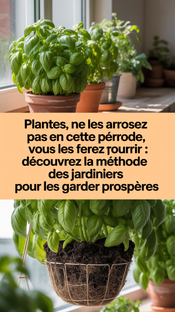 Plantes, ne les arrosez pas en cette période, vous les ferez pourrir : découvrez la méthode des jardiniers pour les garder prospères
