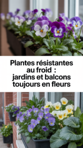 Plantes résistantes au froid : jardins et balcons toujours en fleurs