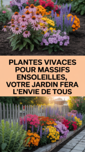 Plantes vivaces pour massifs ensoleillés, votre jardin fera l'envie de tous