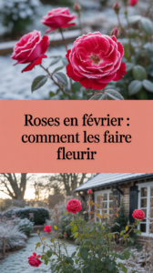 Roses en février : comment les faire fleurir