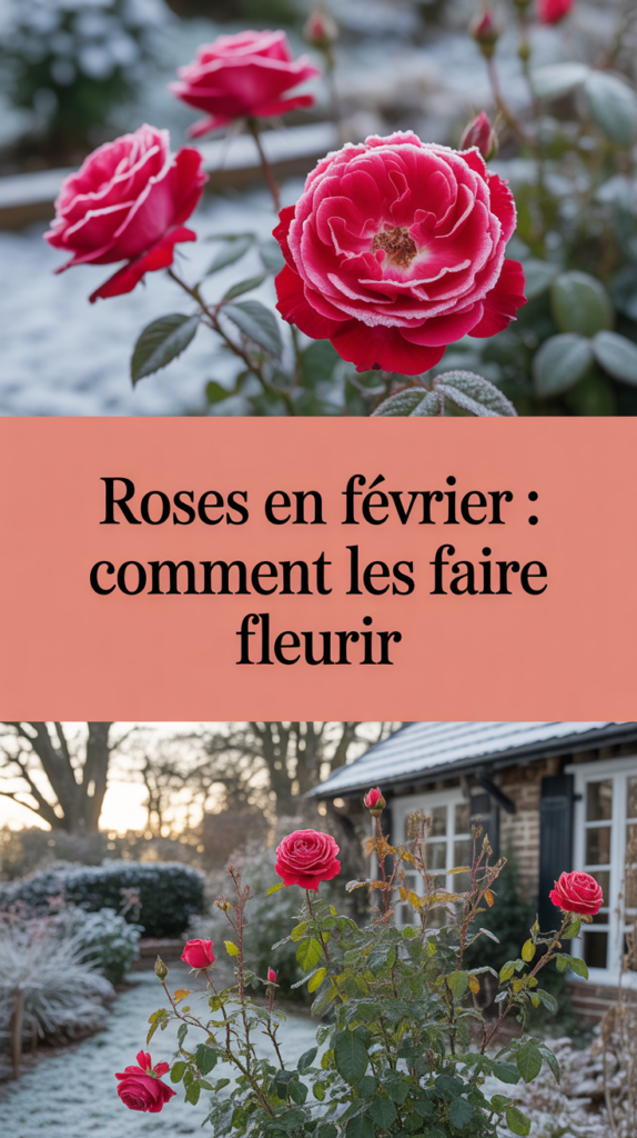 Roses en février : comment les faire fleurir