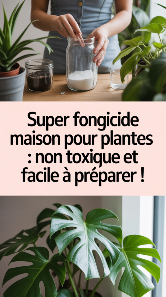 Super fongicide maison pour plantes : non toxique et facile à préparer !