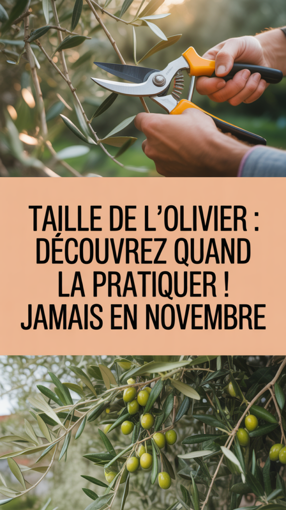 Taille de l’olivier : découvrez quand la pratiquer ! Jamais en novembre