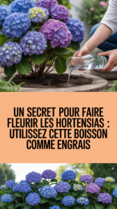 Un secret pour faire fleurir les hortensias : utilisez cette boisson comme engrais