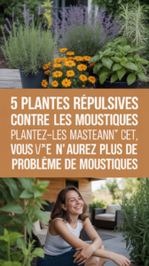 5 plantes répulsives contre les moustiques : plantez-les maintenant et cet été, vous n’aurez plus de problème de moustiques