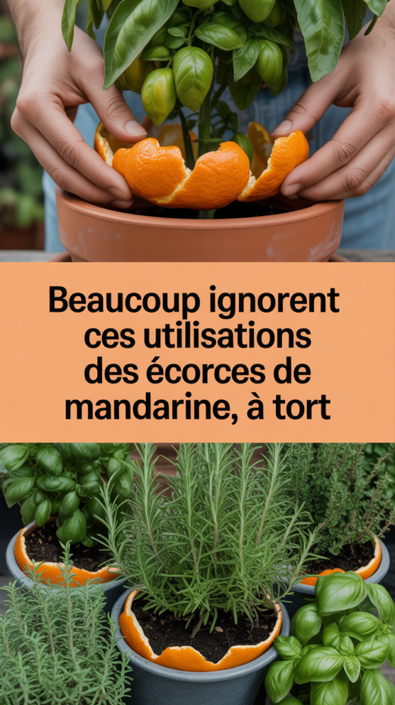 Beaucoup ignorent ces utilisations des écorces de mandarine, à tort
