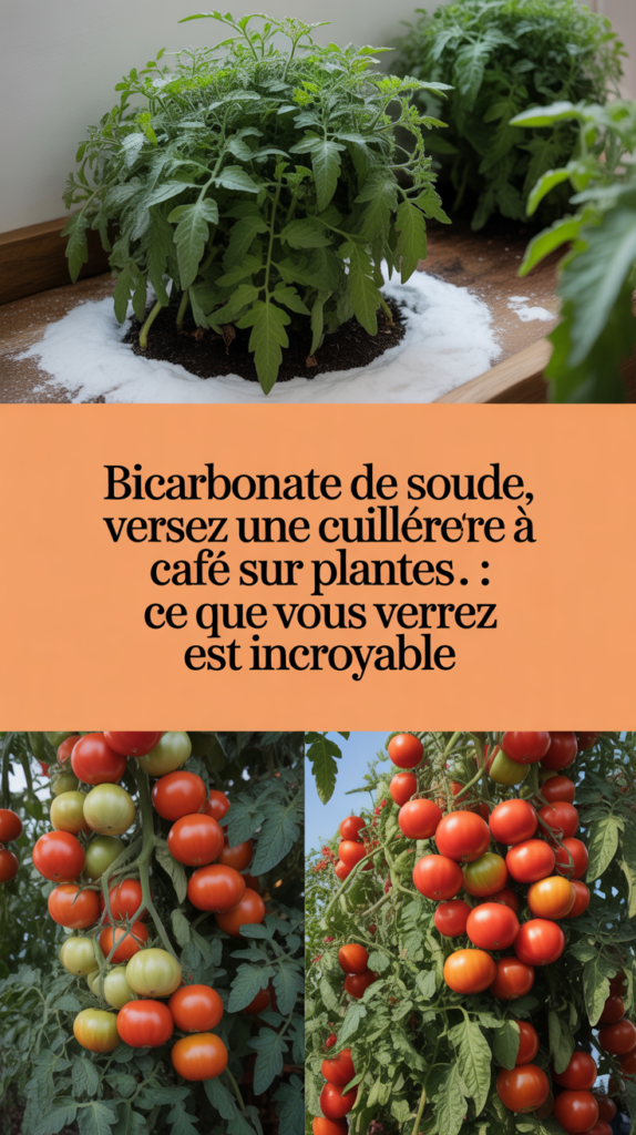 Bicarbonate de soude, versez une cuillère à café sur les plantes : ce que vous verrez est incroyable