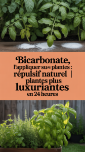 Bicarbonate, l’appliquer sur les plantes : répulsif naturel | Plantes plus luxuriantes en 24 heures