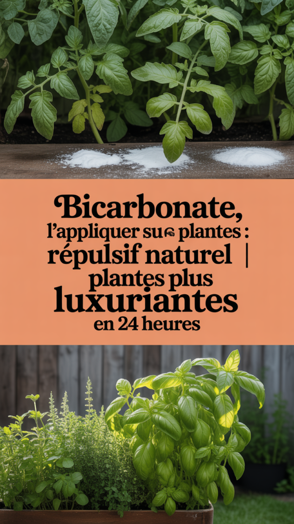 Bicarbonate, l’appliquer sur les plantes : répulsif naturel | Plantes plus luxuriantes en 24 heures