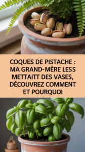 Coques de pistache : ma grand-mère les mettait dans des vases, découvrez comment et pourquoi