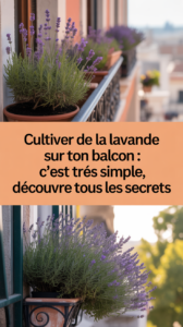 Cultiver de la lavande sur ton balcon : c'est très simple, découvre tous les secrets
