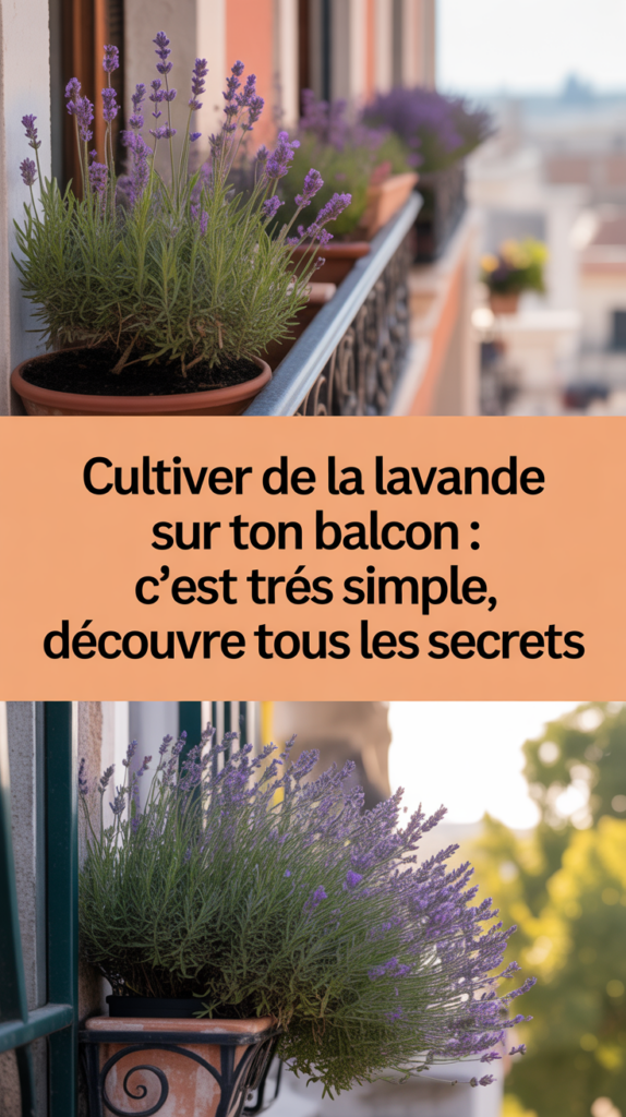 Cultiver de la lavande sur ton balcon : c'est très simple, découvre tous les secrets