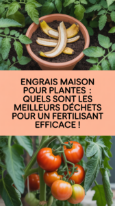 Engrais maison pour plantes : quels sont les meilleurs déchets pour un fertilisant efficace !