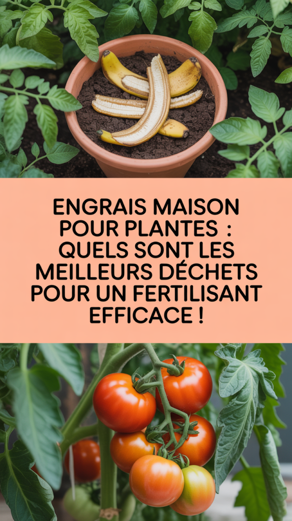 Engrais maison pour plantes : quels sont les meilleurs déchets pour un fertilisant efficace !