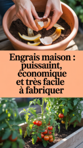 Engrais maison : puissant, économique et très facile à fabriquer