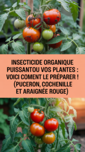 Insecticide organique puissant pour vos plantes : voici comment le préparer ! (puceron, cochenille et araignée rouge)