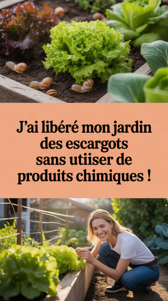 J’ai libéré mon jardin des escargots sans utiliser de produits chimiques !