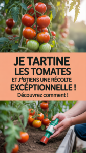 Je tartine les tomates et j'obtiens une récolte exceptionnelle ! Découvrez comment !