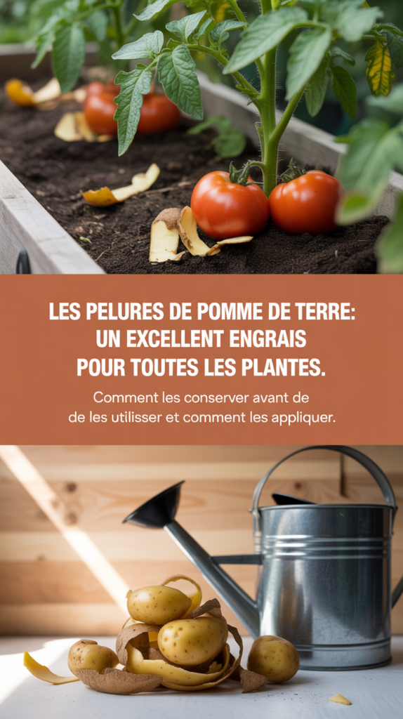 Les pelures de pomme de terre : un excellent engrais pour toutes les plantes. Comment les conserver avant de les utiliser et comment les appliquer.