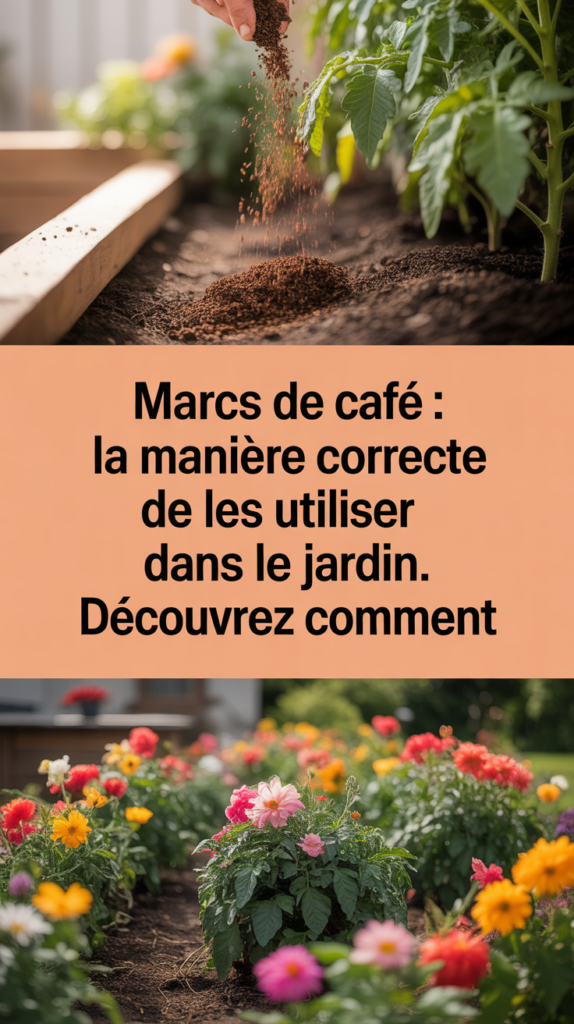 Marcs de café : la manière correcte de les utiliser dans le jardin. Découvrez comment