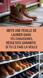 Mets une feuille de laurier dans tes chaussures, résultats garantis si tu le fais la veille
